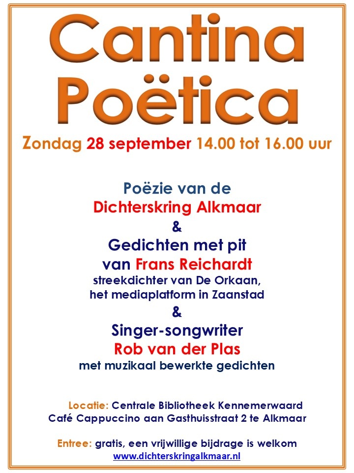Cantina poster 280925
